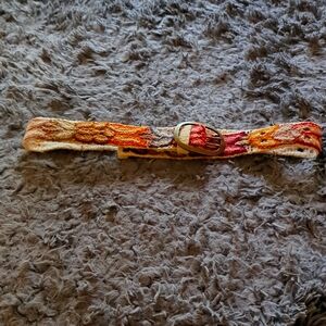 Pistil handmade wool embroidered belt